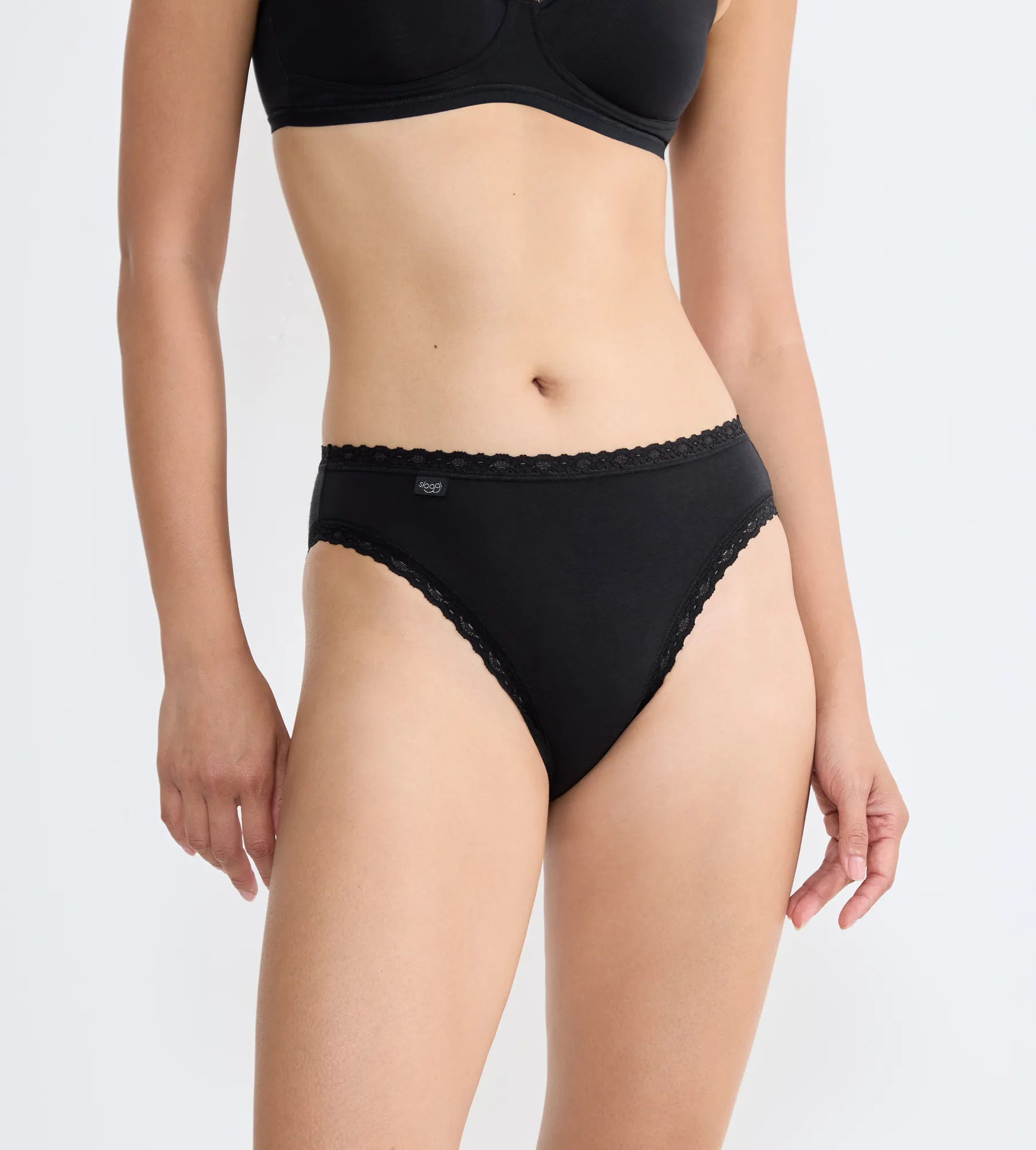 Sloggi 24/7 Women's Cotton Lace Tai 3-Pack 10167199 - Image 2