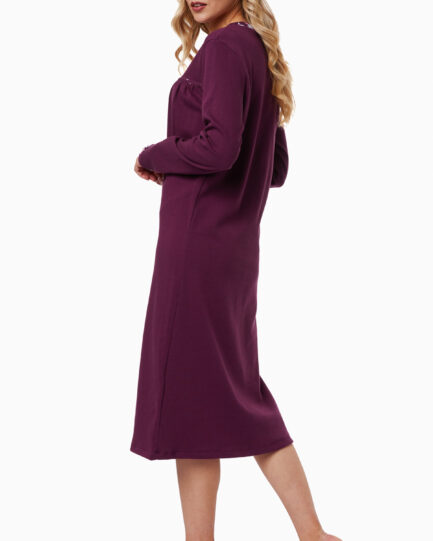 Minerva Γυναικεία Μακριά Νυχτικιά με πατιλέτα 90-52040