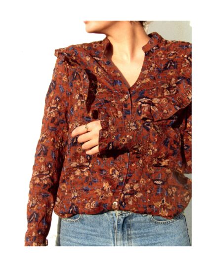 Paul Christophe Γυναικείο Πουκάμισο Εμπριμέ 132577