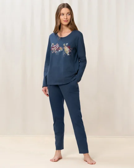 Triumph Women’s Pyjama Set Petrol 10209568