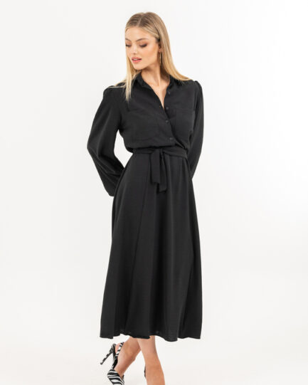 Paranoia Γυναικείο Φόρεμα Μακρυμάνικο15356