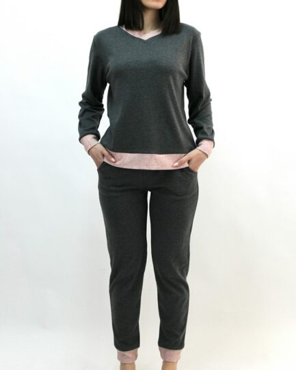 Γυναικείο Βαμβακερό Σετ Πιτζάμας Billy’s Fashion 22524