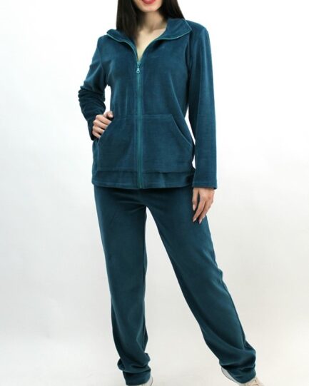 Γυναικείες Βελουτέ Φόρμες Σετ 22536