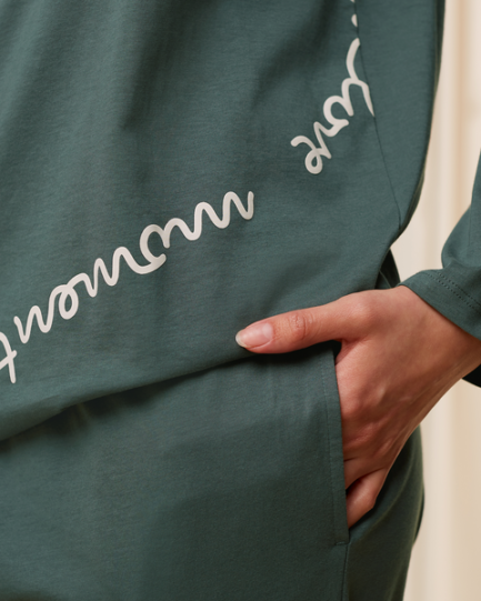 Triumph Πράσινο Σετ Πιτζάμας 10216533