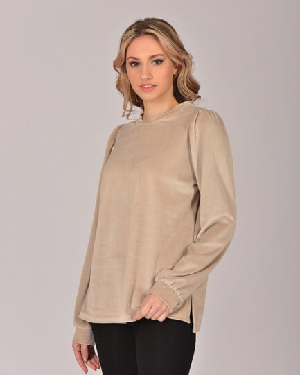 Paranoia Μπλούζα Βελουτέ Μακριά 16029