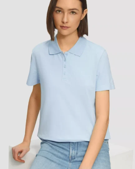 s.Oliver πόλο μπλουζάκι από μείγμα βαμβακιού 2164117