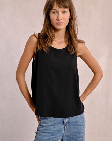 Molly Bracken Αμάνικη μπλούζα R1574DP