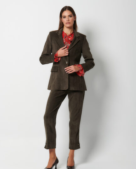 Paul Christophe Κοτλέ Κοστούμι Λαδί 472531/272531