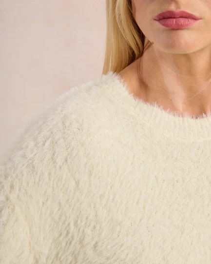 Molly Bracken Fluffy Knitted Sweater LA1598DH