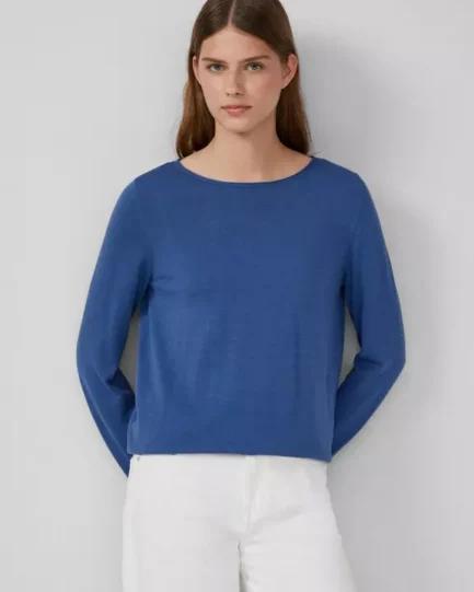 s.Oliver Soft fine knit jumper with rolled edges 2168768