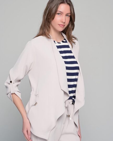 Hermosa Women’s Beige Jacket Z374