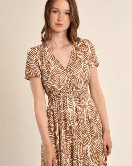 Molly Bracken Maxi dress, printed N297EE