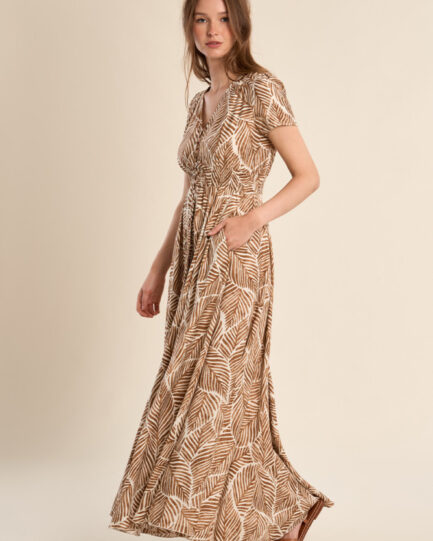 Molly Bracken Maxi dress, printed N297EE