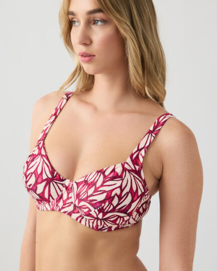 Minerva Soraya Non-Paded Wired Bikini Top [D Cup] 90-9220D