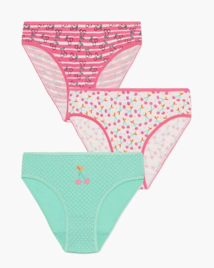 Minerva Cherries Girls’/Teen’s Panties 3pcs 42673