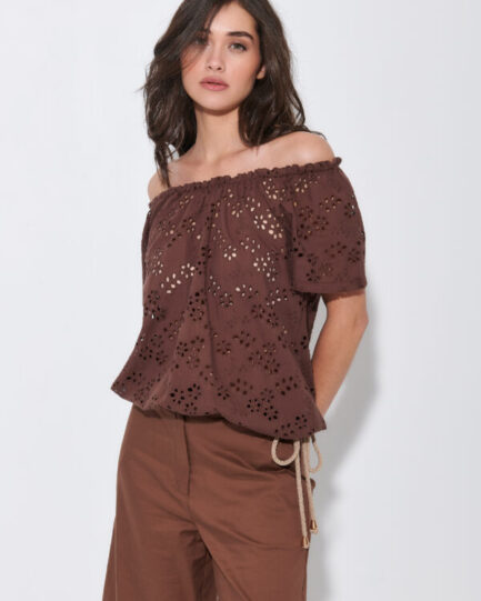 Paul-Christophe Cotton Broderie Top 628621