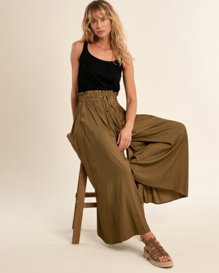 Molly Bracken Wide flowing trousers TF113EP