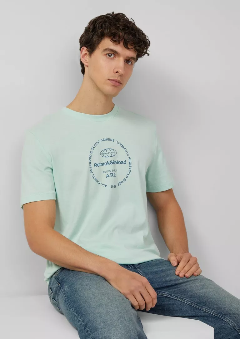S Oliver Jersey T-shirt with front print 2174610 - Image 2