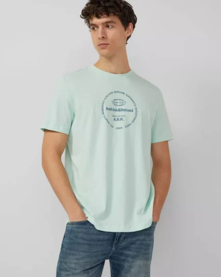 S Oliver Jersey T-shirt with front print 2174610