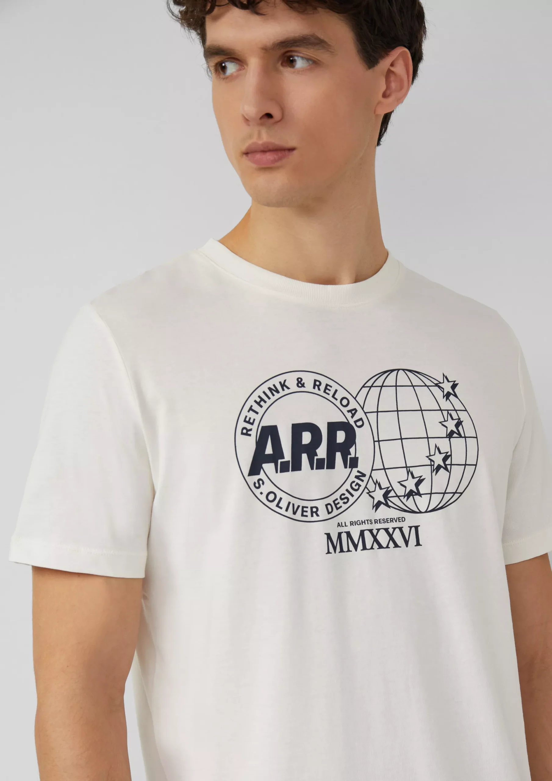 S Oliver T-shirt with a front print 2174888 - Image 3