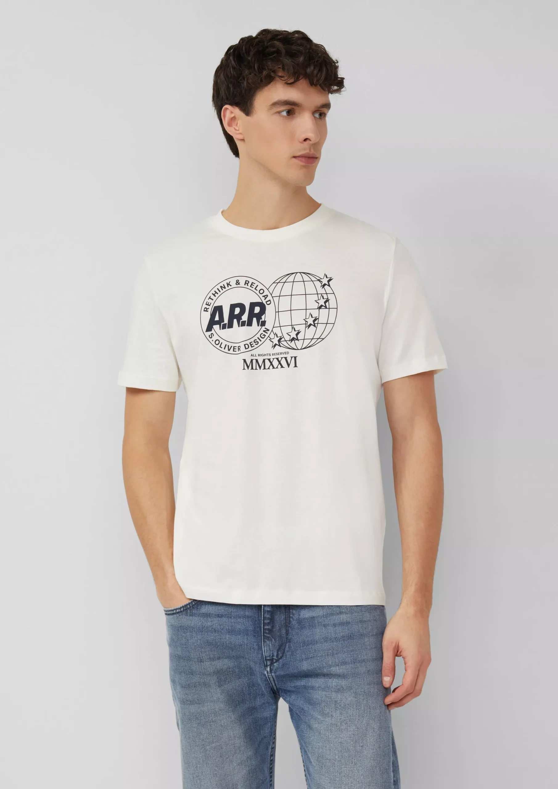 S Oliver T-shirt with a front print 2174888