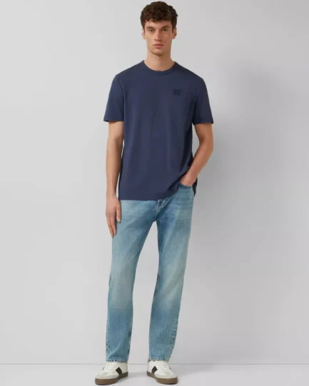 S Oliver Piqué T-shirt with garment dye 2175885