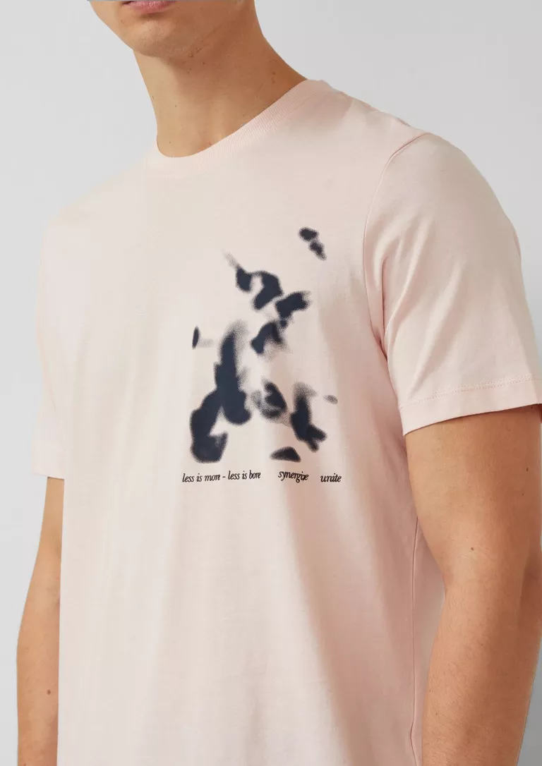 S Oliver T-shirt with an artwork print 2176161 - Image 4